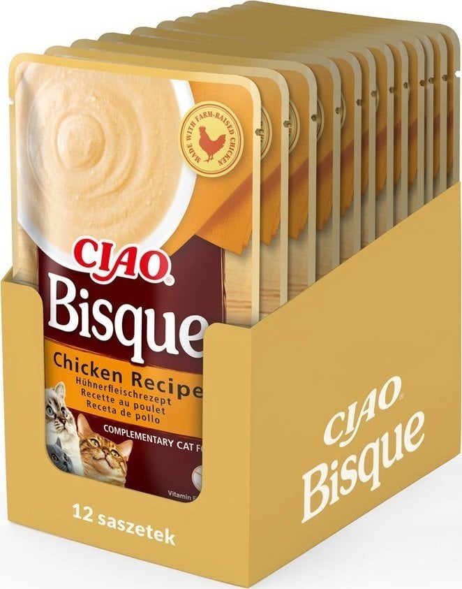 Inaba Foods INABA CIAO Gęsta zupa z kurczakiem 40g