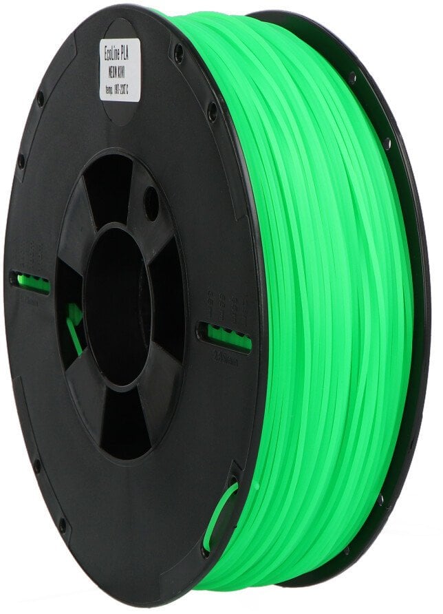 Print-me Filament Print-Me EcoLine* PLA 1,75mm 1kg - Neon Kivi}