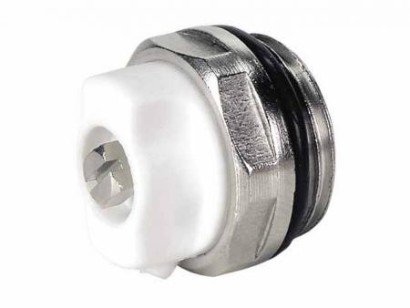 Odpowietrznik 1/2" do grzejnika stalowego chrom