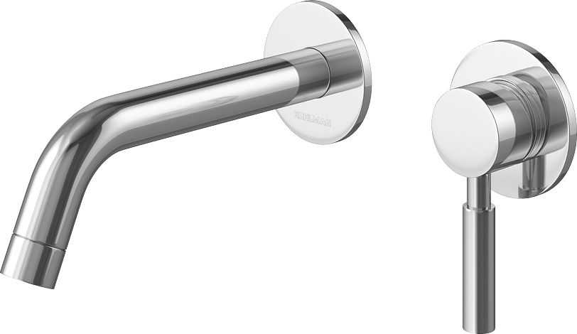 Bateria umywalkowa KOHLMAN Roxin podtynkowa chrom (QW180R)