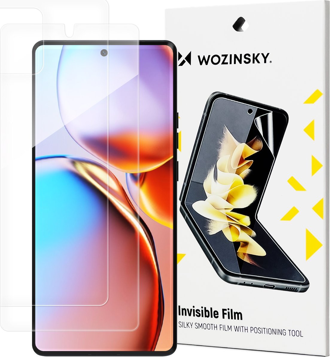 Wozinsky Folia ochronna na ekran do Motorola Edge 40 PRO Invisible Film Folia ochronna na ekran do Motorola Edge 40 PRO Invisible Film