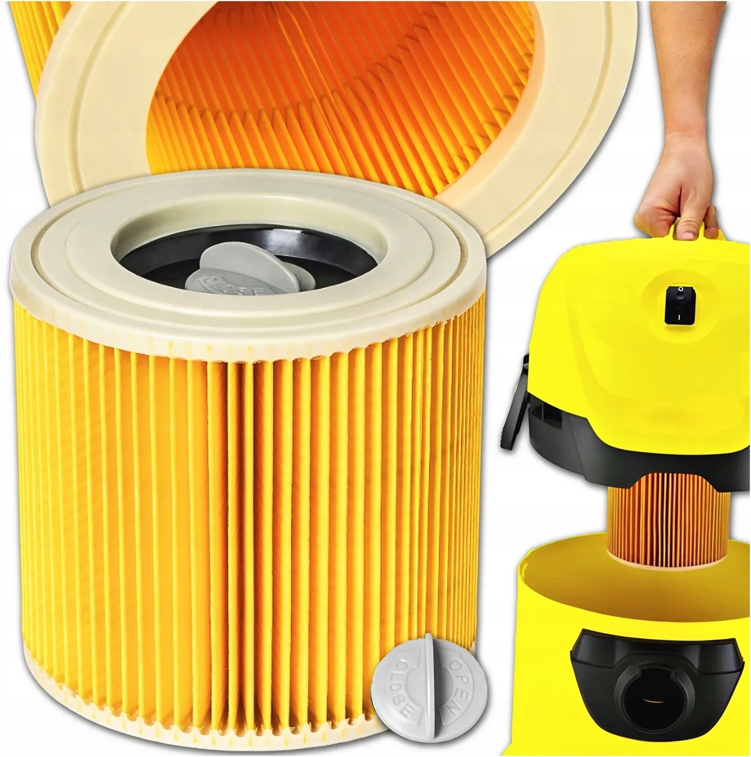 FILTR DO ODKURZACZA KARCHER ZAMIENNIK KANZA