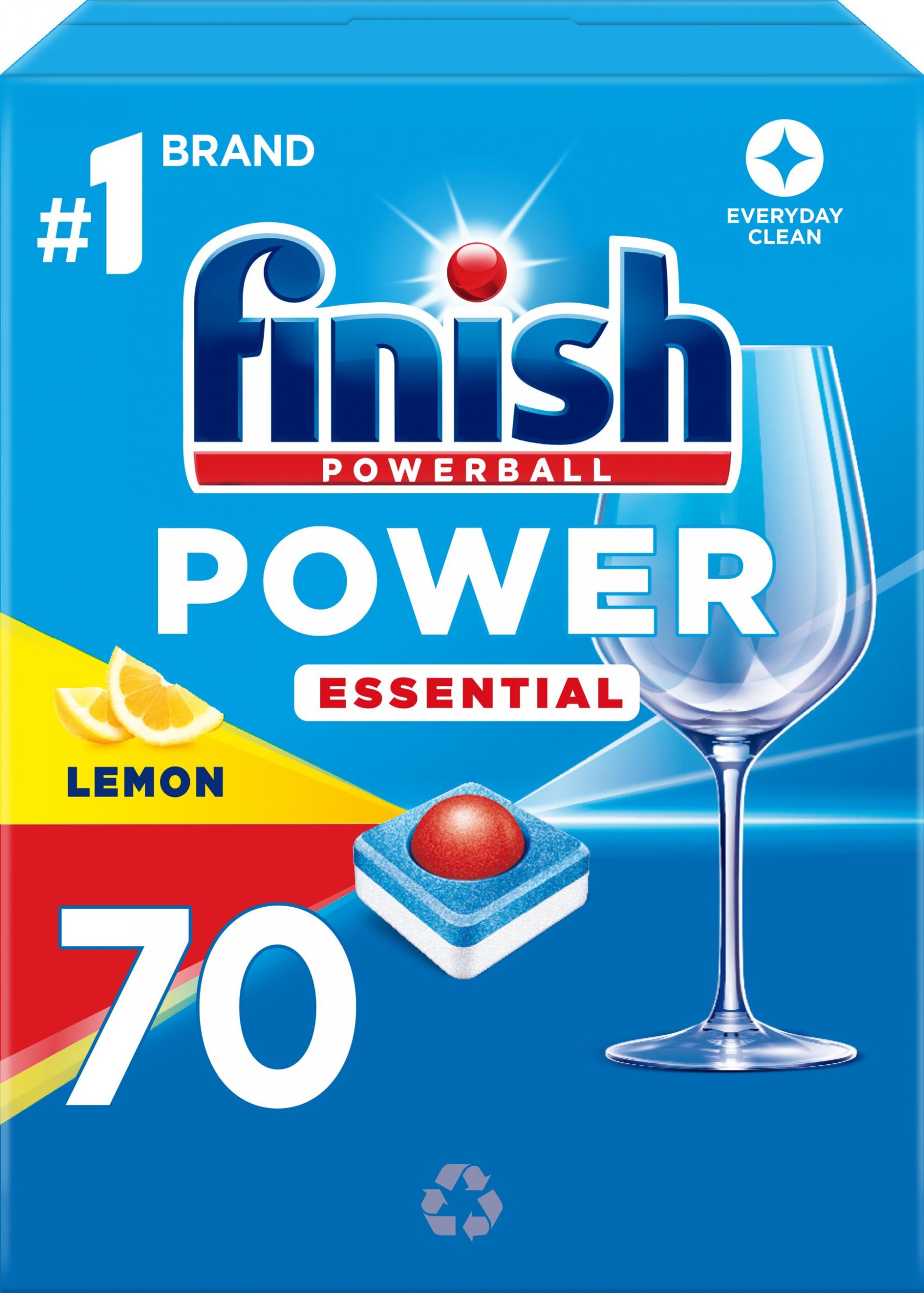 Chemia Tabletki do zmywarki Power Essential Lemon 70 szt.