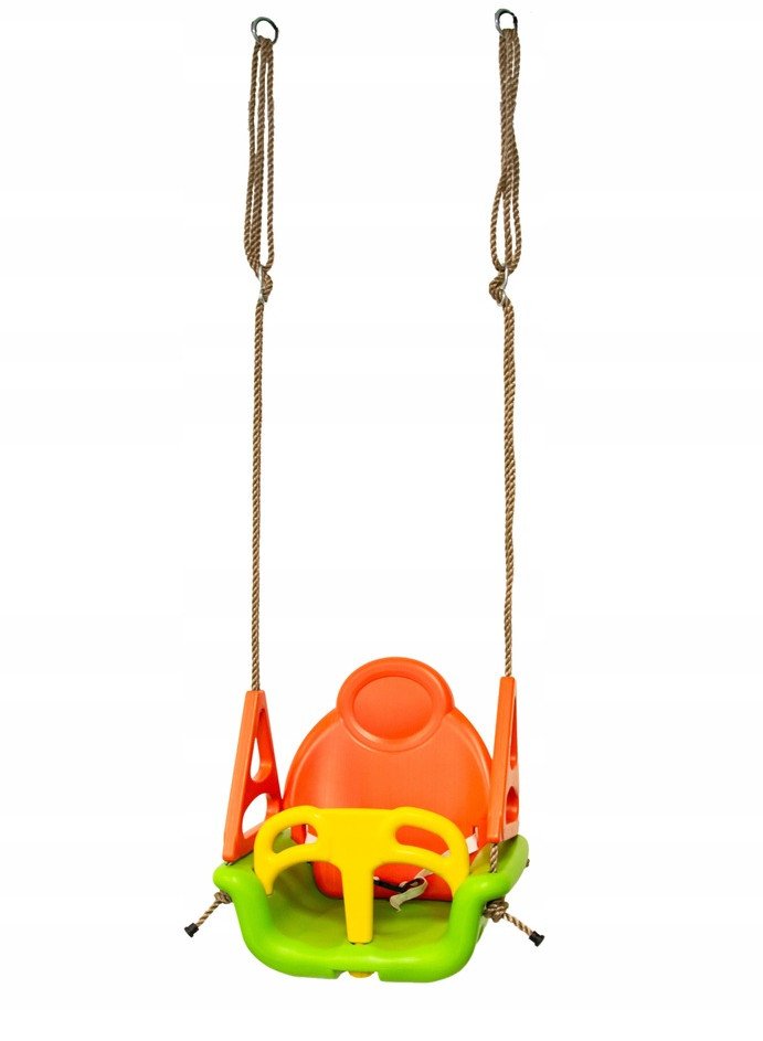 Siedzisko Kubełkowe 3w1 rosnące z dzieckiem Pomarańczowe