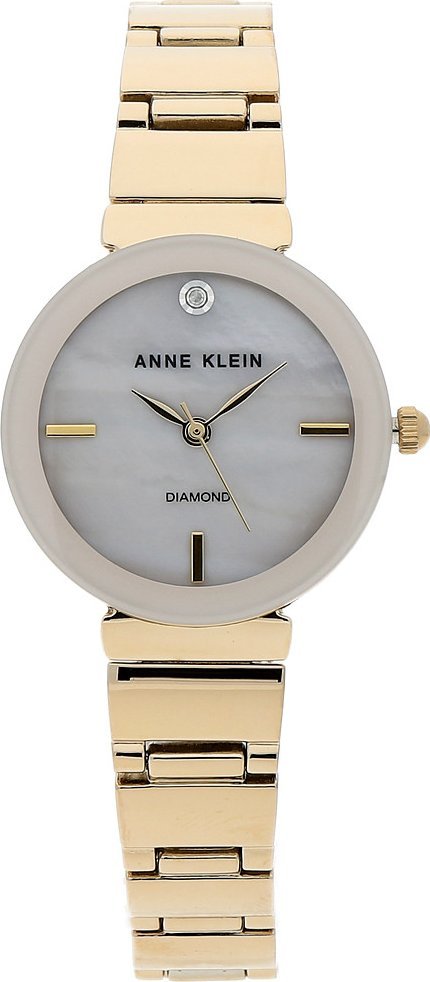 Zegarek Anne Klein Zegarek damski Anne Klein AK-2434PMGB złoty