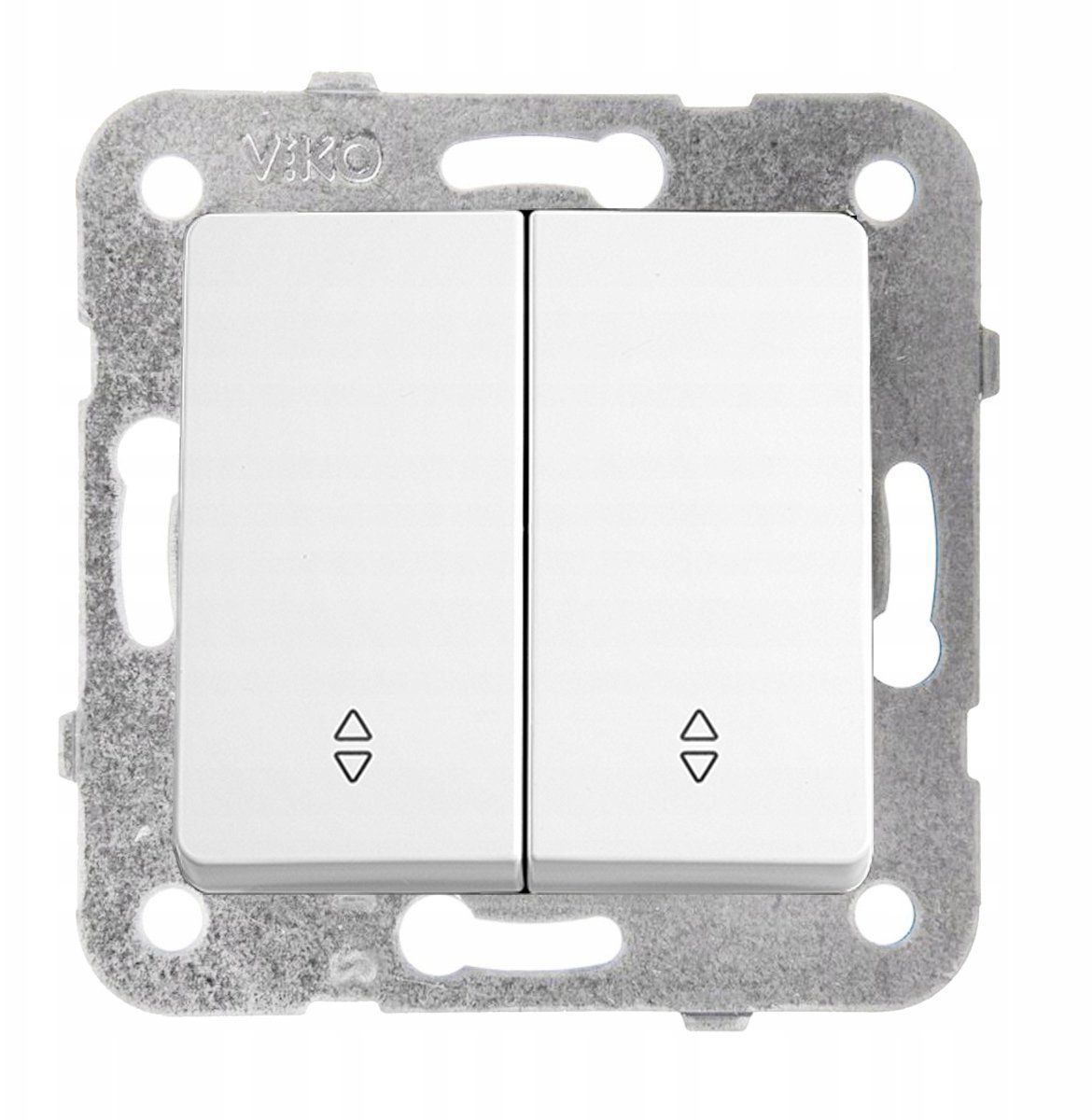 Panasonic Podwójny łącznik schodowy biały połysk 91440017