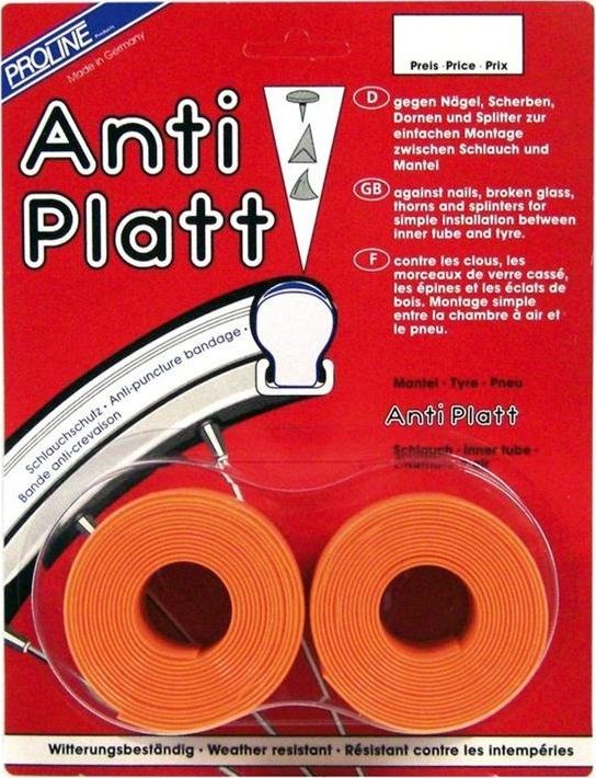Pro-Line Wkładka antyprzebiciowa Anti-Platt do opon 26 ( 37/54-559) pomarańczowa 39 mm, para uniwersalny