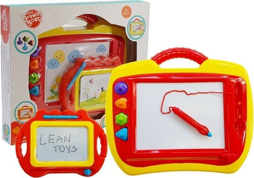 Lean Sport Znikopis Zestaw 2 sztuki Czerwono-Żółty