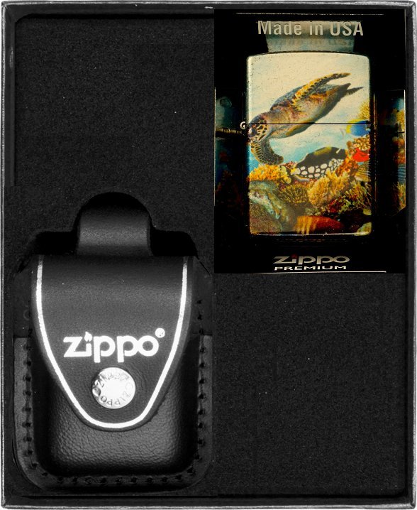 Zestaw ZIPPO Zapalniczka DEEP SEA DESIGN Prezentowy No3