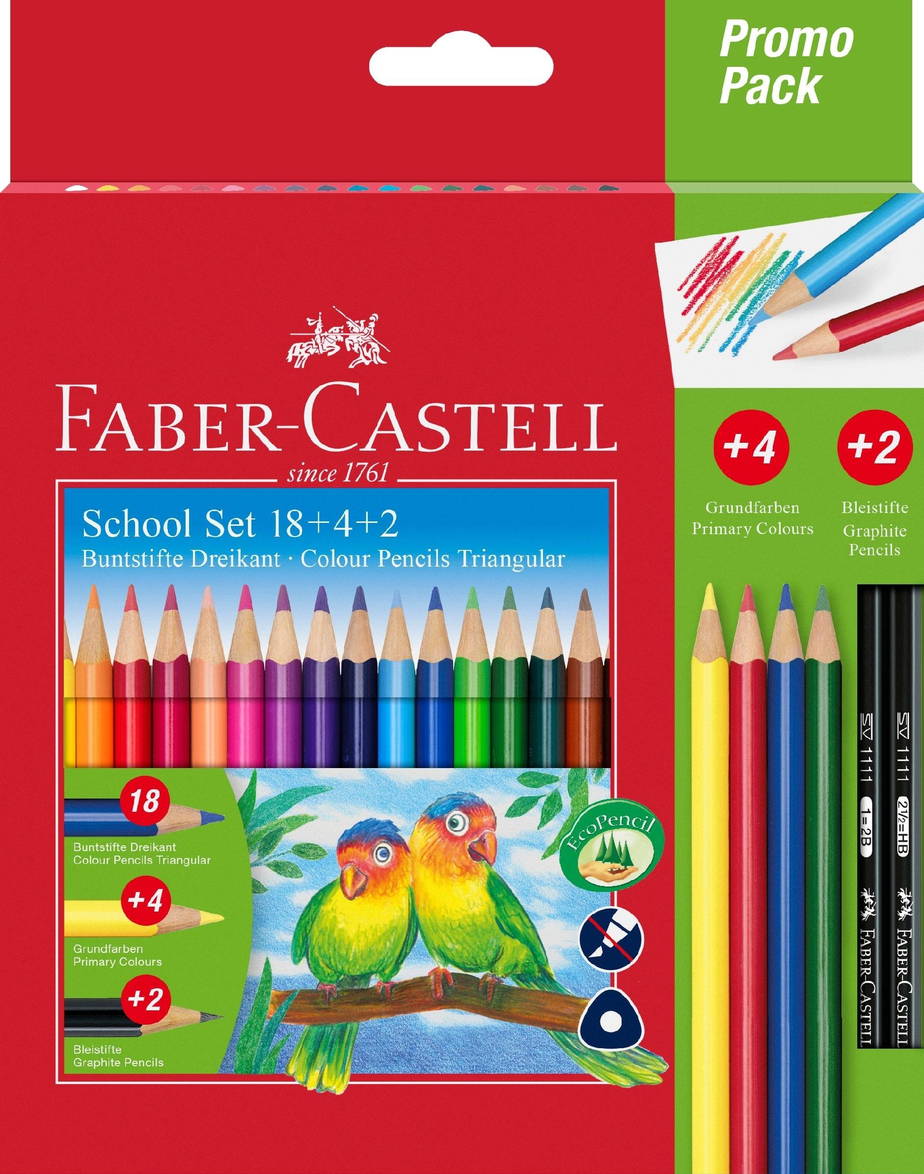 Faber-Castell Kredki ołówkowe Faber-Castell 24 szt