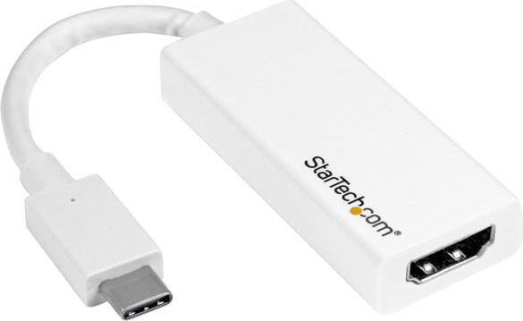 Adapter USB StarTech USB-C - HDMI Biały (CDP2HDW)