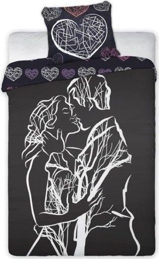 Faro Pościel Bawełniana Amore 001 Komplet 160x200 NP 2 CZĘŚCI