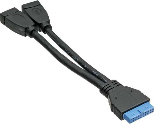 InLine Adapter USB 3.0 19-pin - USB 3.0 (33445I)