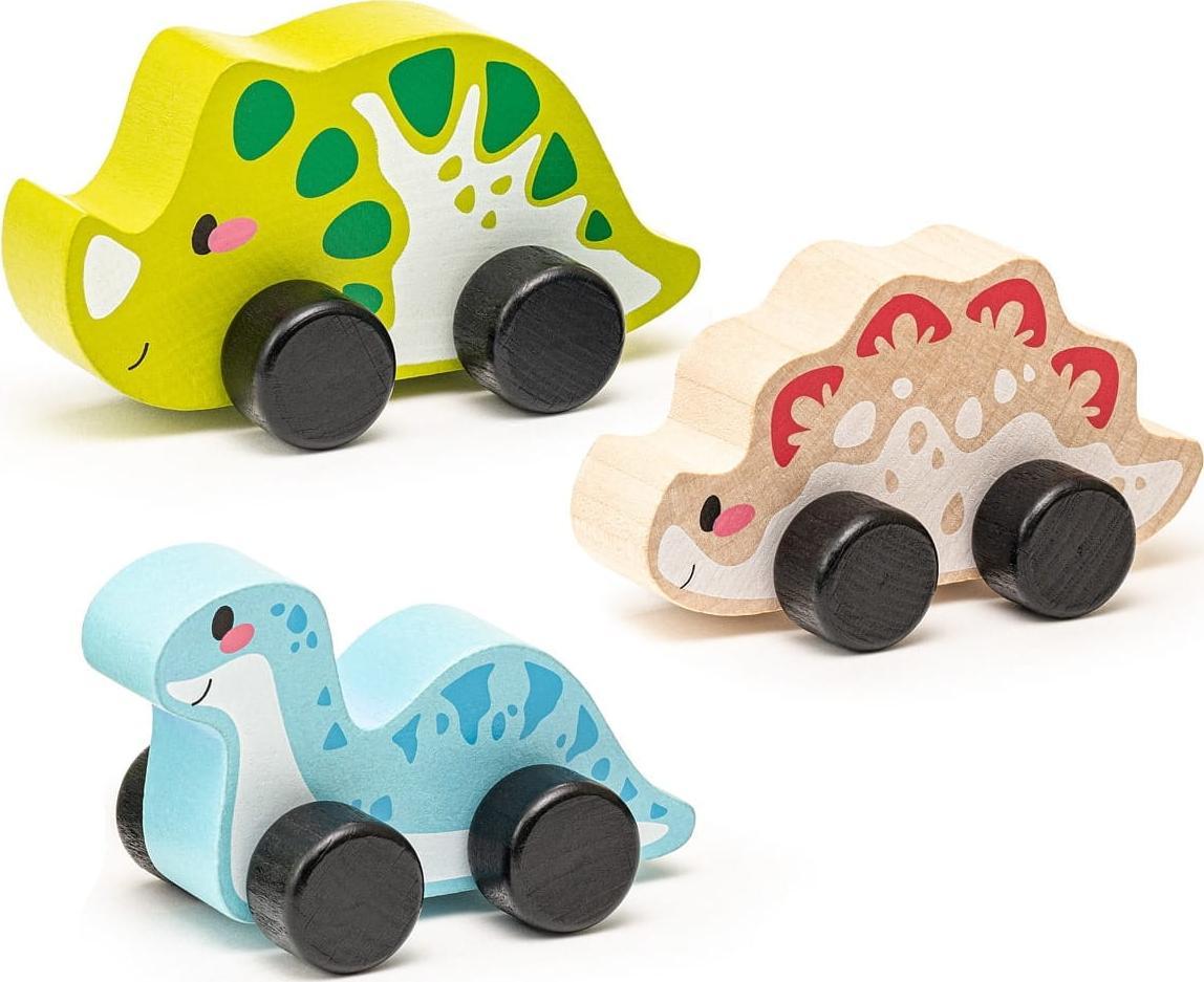 Cubika Drewniany zestaw Radosne Dinozaury