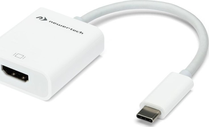 Adapter AV OWC OWC USB adapter, USB-C male > HDMI 4K female (white, 11cm)