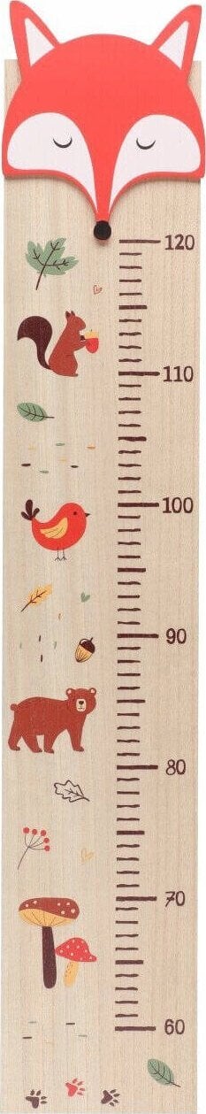 Miarka na ścianę do pomiaru wzrostu FOXY, do 120 cm