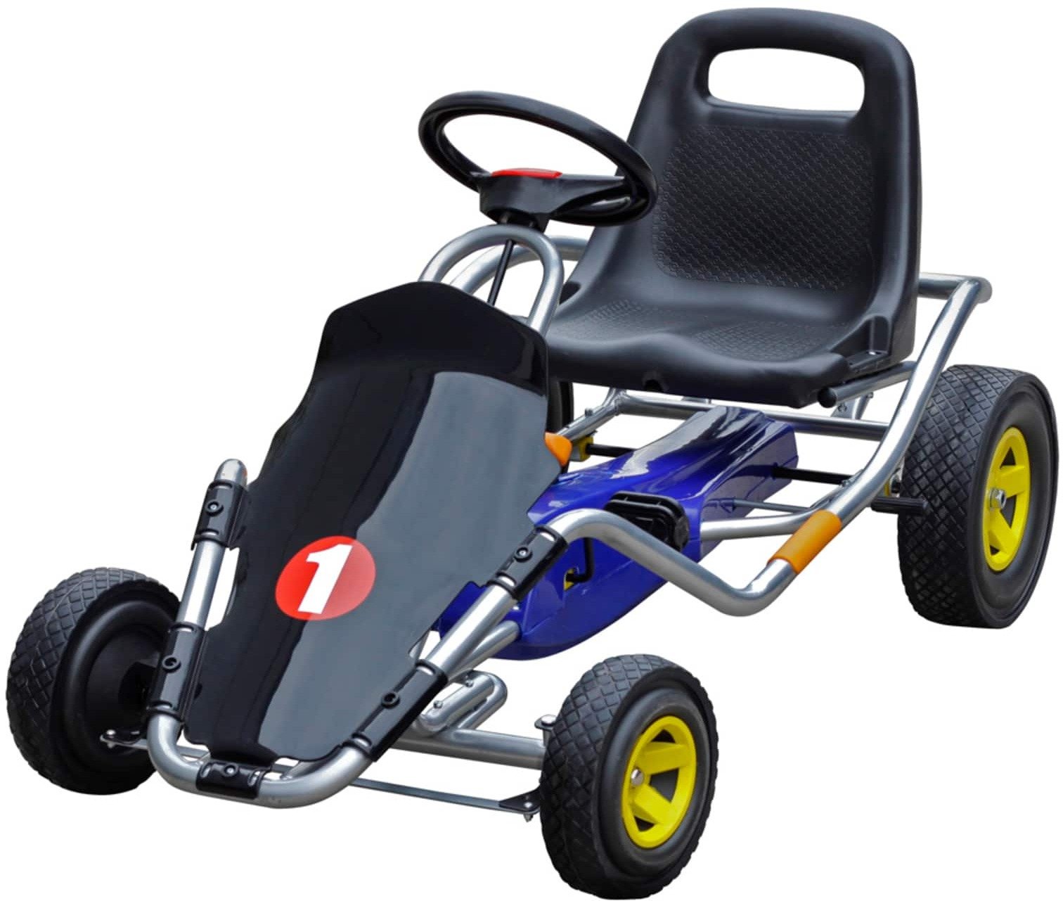 vidaXL Pojazd do jazdy dla dzieci Czarny Z tworzywa sztucznego