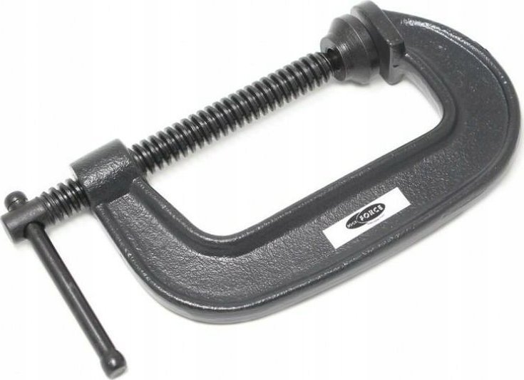 Rockforce Ścisk śrubowy ślusarski "C" - 3"