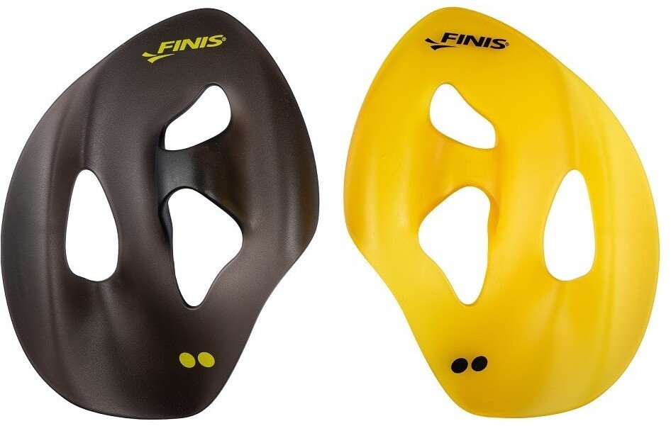 Finis WIOSEŁKA ISO HAND PADDLES SMALL YELLOW-BLACK 1.05.033.04 ROZMIAR S