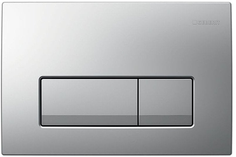 Betjeningsplade Delta 50 matforkromet