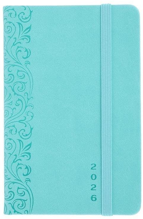 Terminarz 2026 Tygodniowy 9x14 z gumką MIX