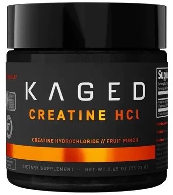 Kaged Muscle - Kreatyna, Creatine HCl, Fruit Punch, Proszek 75g