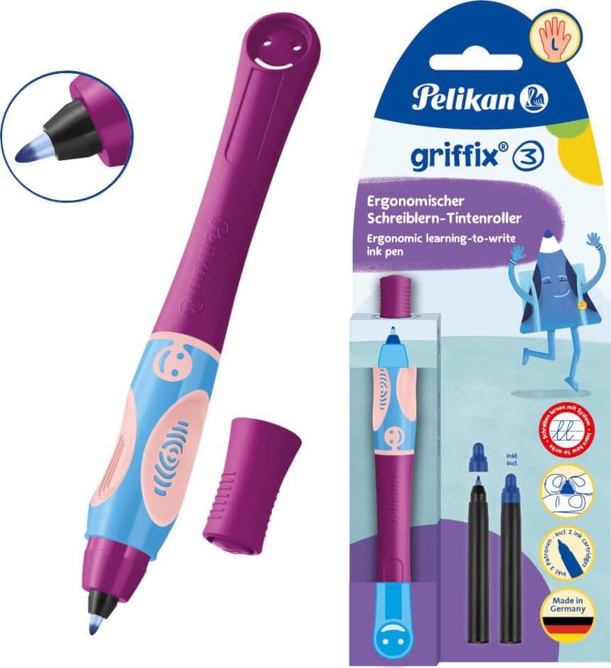 Pelikan Pióro kulkowe Griffix Sweet Berry blister L