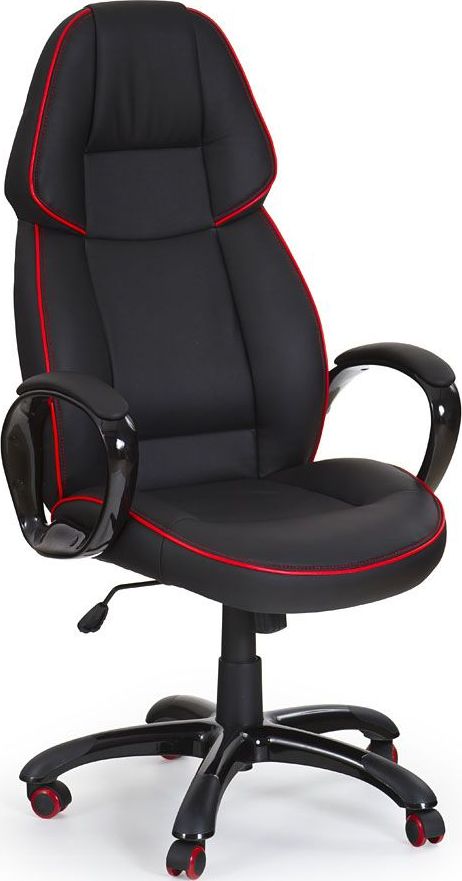 Krzesło biurowe Profeos Szafir Czarno-czerwone