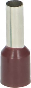 Orno Tulejka izolowana, przekrój maksymalny 10mm?, długość miedzianej tulejki 12mm, Blister 25 szt.