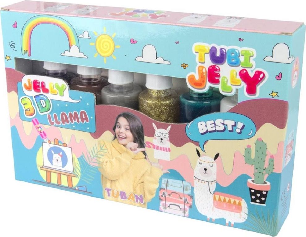 TUBAN Zestaw Tubi Jelly 6 kolorów - Lama