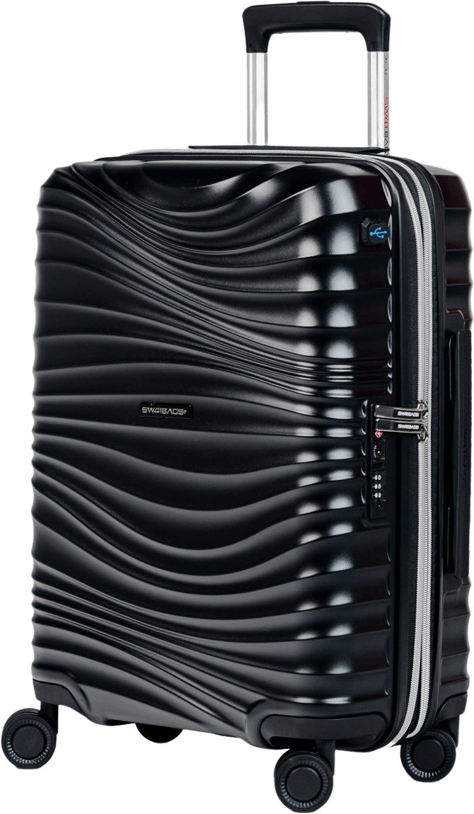 Walizka kabinowa SwissBags Cruise 55 cm czarny