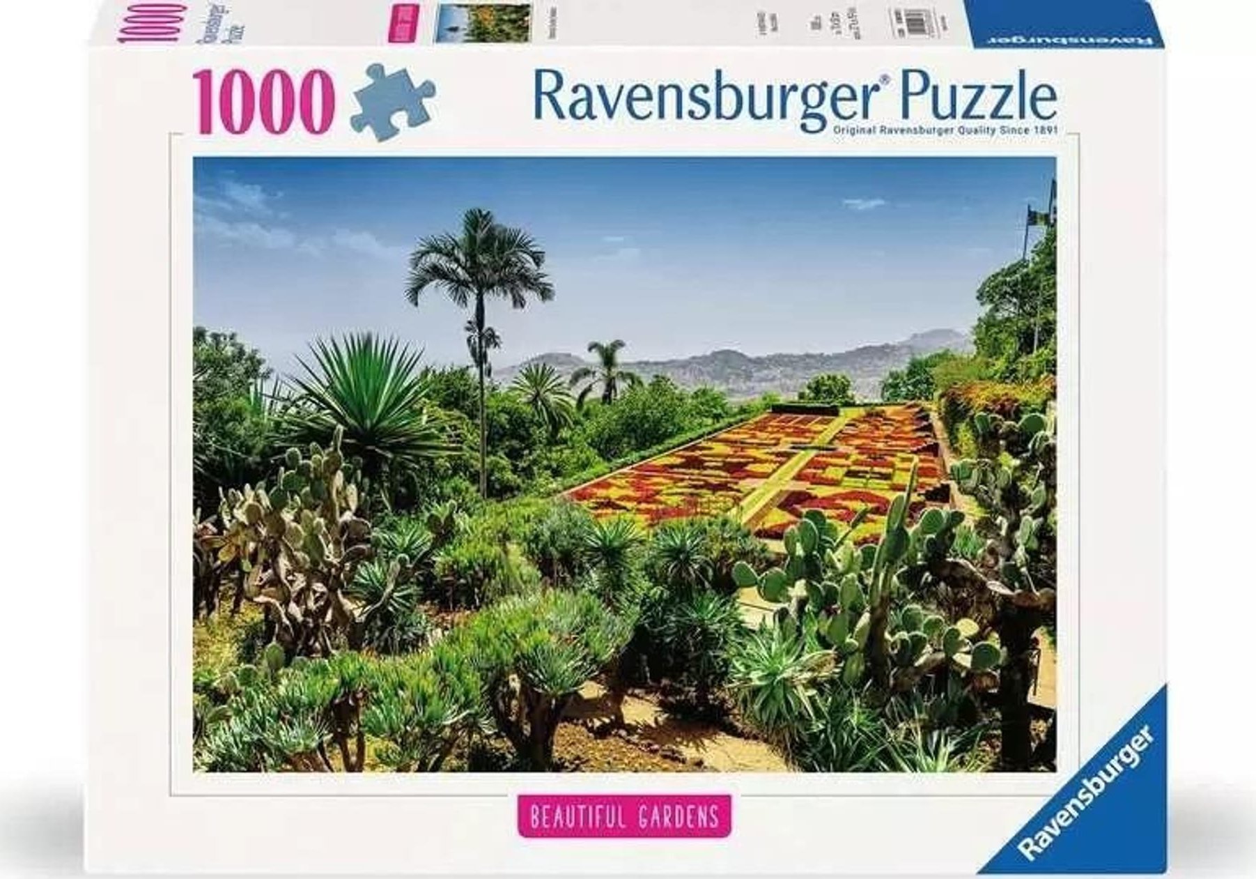 Ravensburger Puzzle Ogród Botaniczny Madera 1000 elementów
