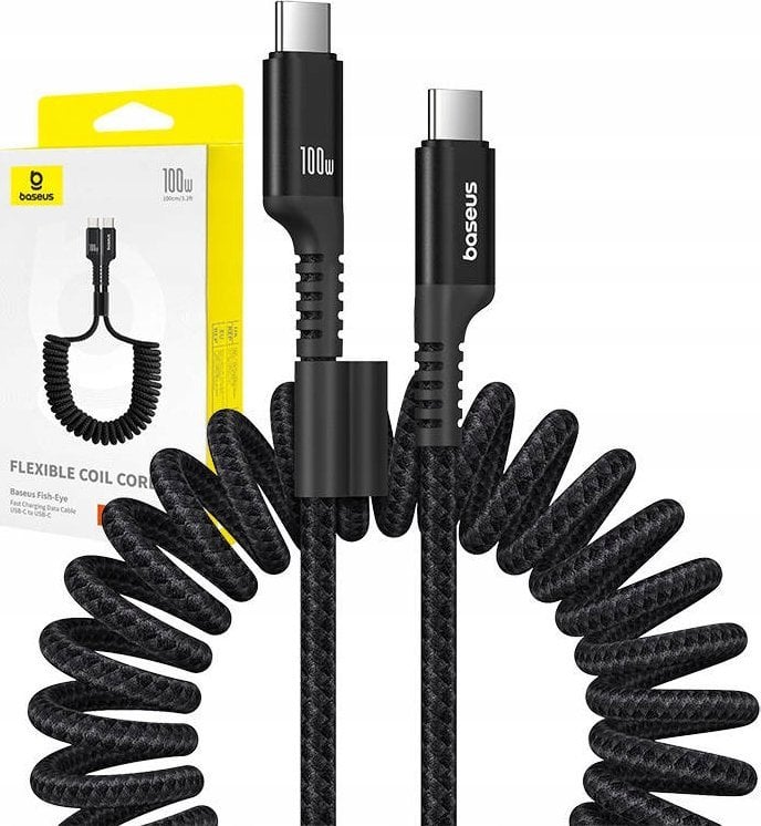 Kabel USB Baseus USB-C - USB-C 1 m Srebrny (P10320203111-00)