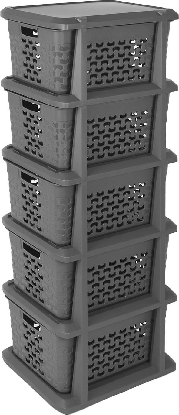 Branq Stojak Cotton z 5 koszami BRANQ 1785