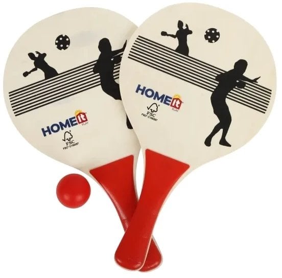 HOME It® strandtennis med bat og bold