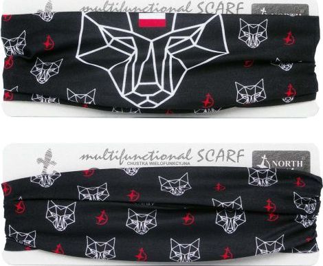 North Wind + medical Chusta - Komin wielofunkcyjna Wolf Spirit PL (CHUSTA205)