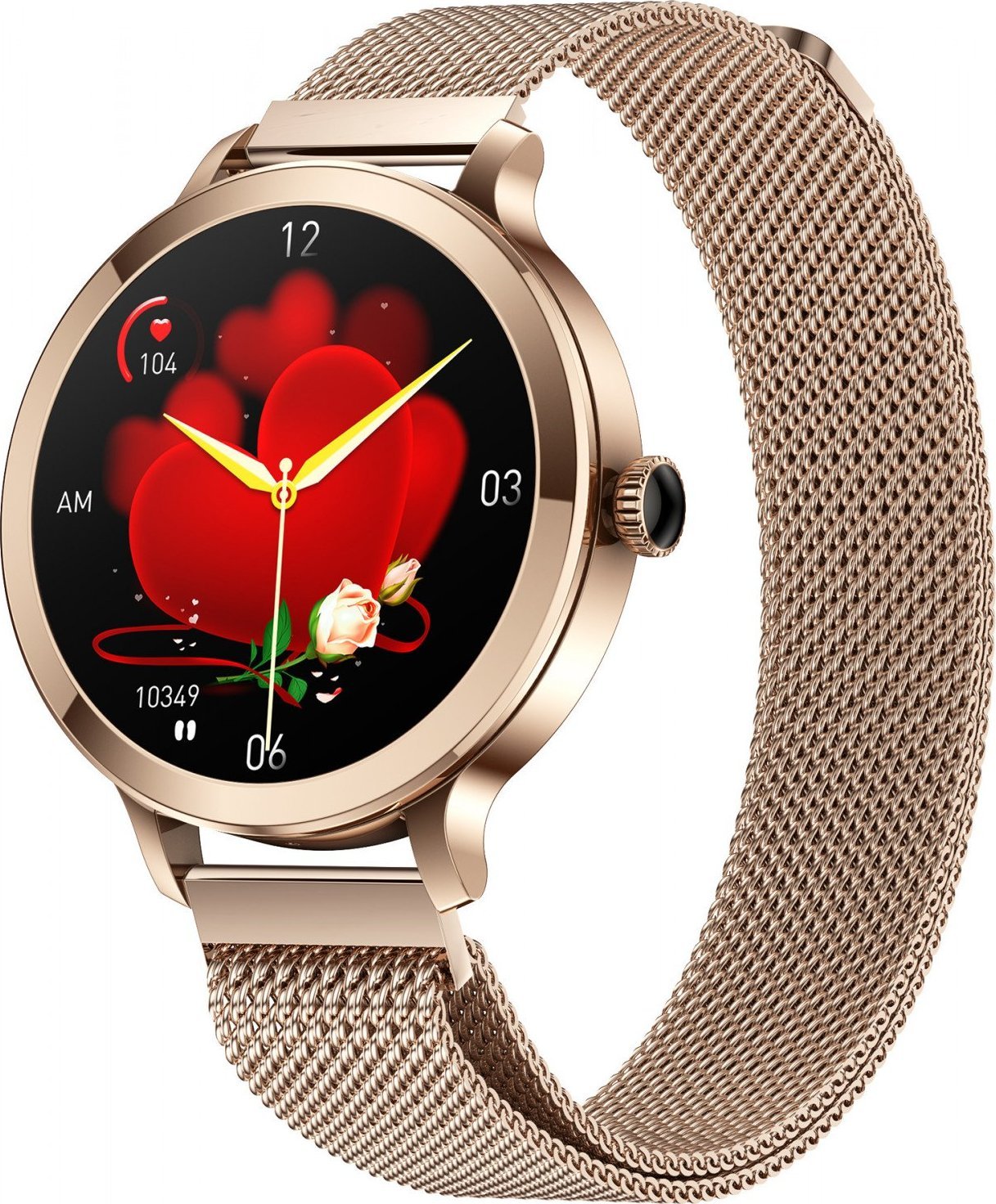 Smartwatch Hagen HC82.110.5310 Różowe złoto