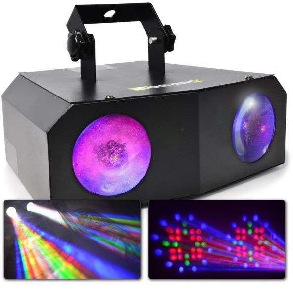 Podwójny efekt świetlny LED RGBW BeamZ Nomia one size