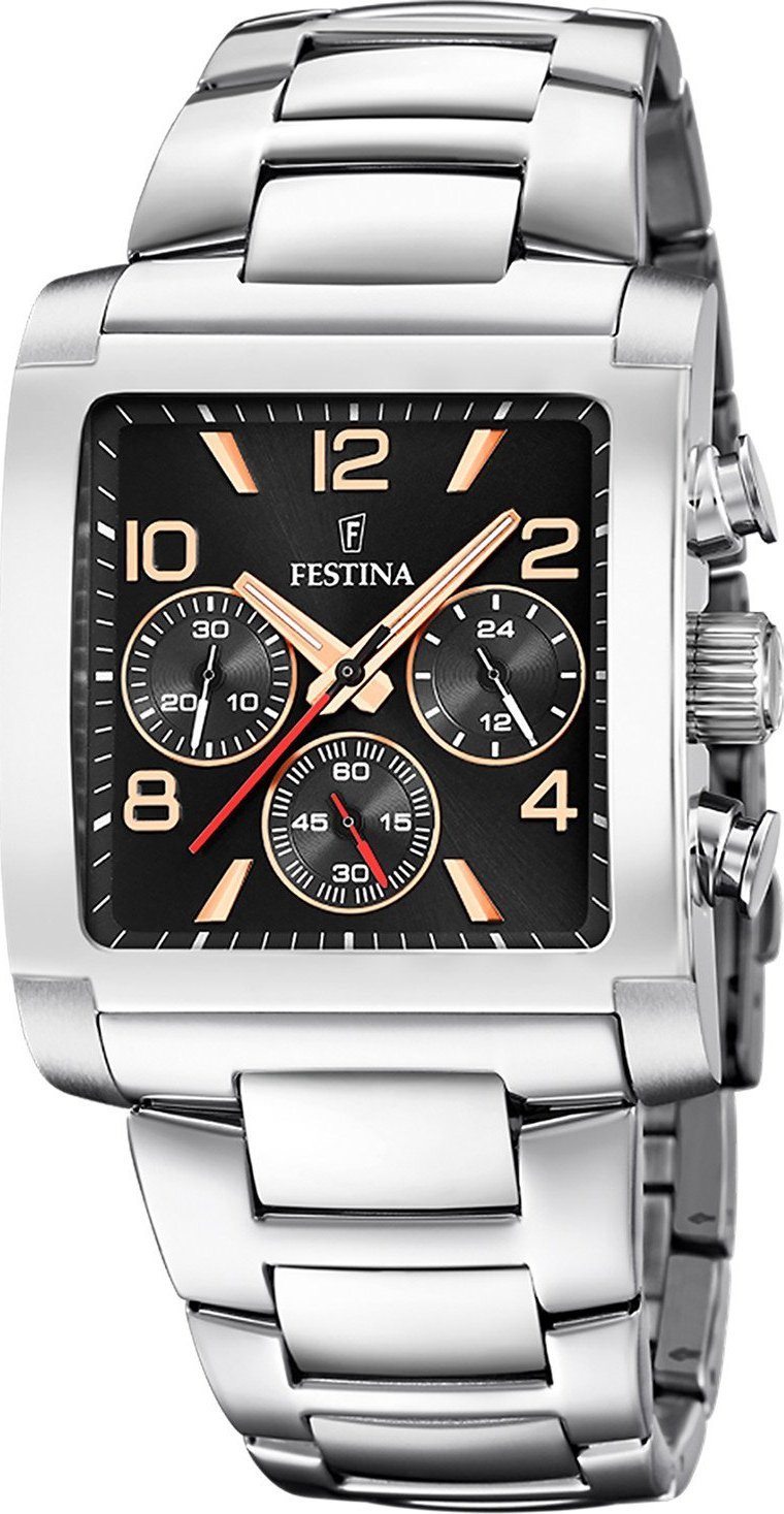 Zegarek Festina Zegarek męski Festina F20652-4 srebrny
