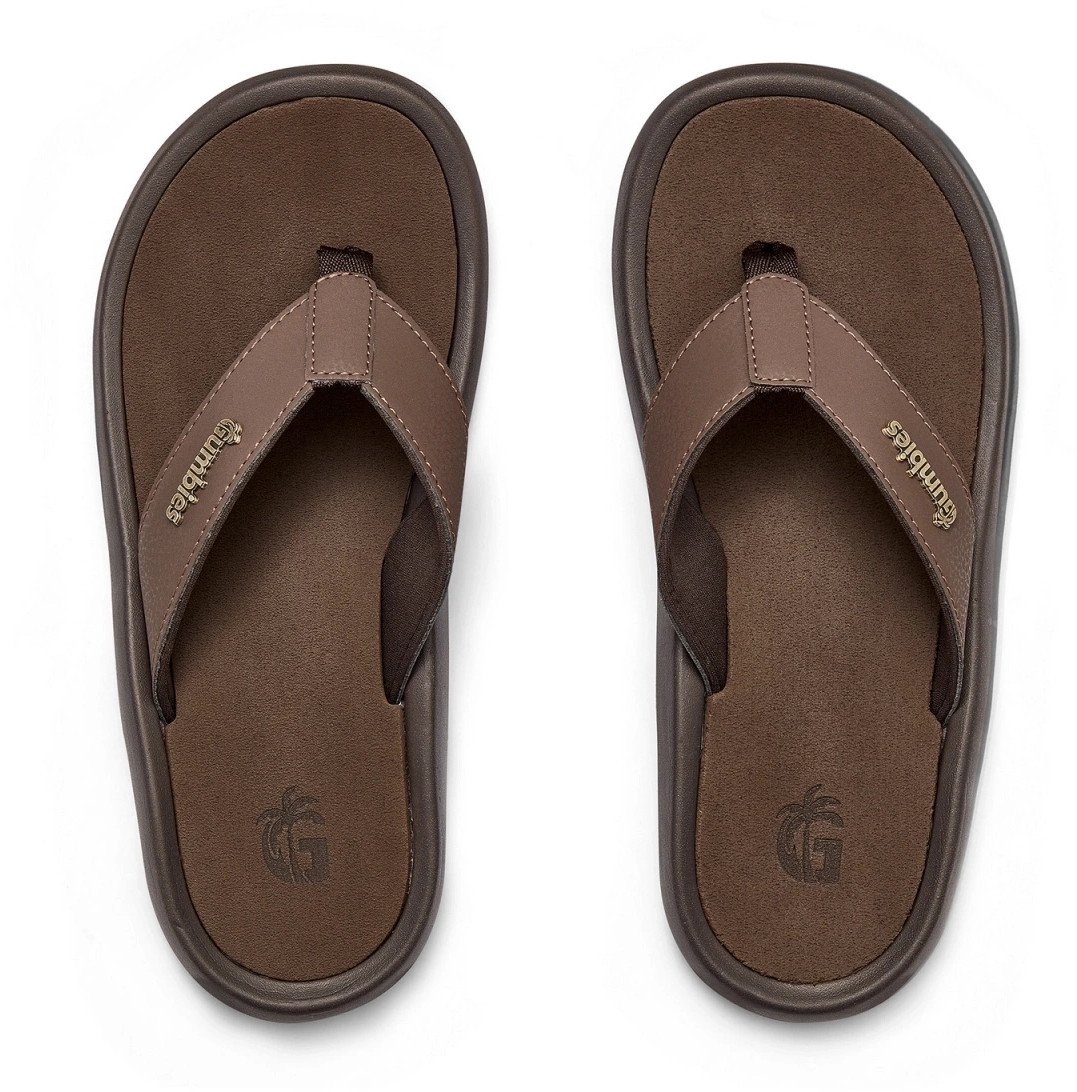 Gumbies japonki NOOSA FLIP-FLOPS BROWN 44