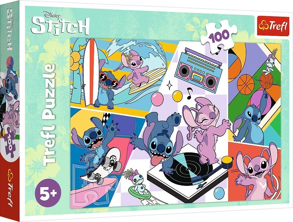 Trefl Puzzle Wspomnienia Lilo & Stich 100 elementów