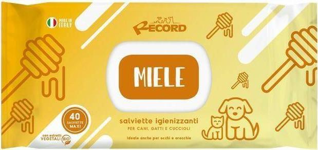 Record Italy RECORD CHUSTECZKI NEW MIÓD XL 40szt ANTYBAKTERYJNE