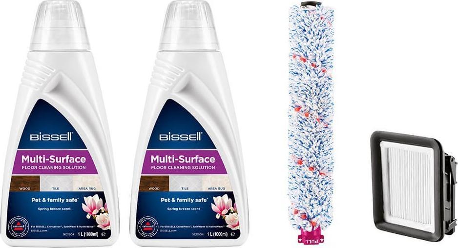 Bissell Bissell cleaning value pack MultiSurface - 2x detergent, 1x roll, 1x filter