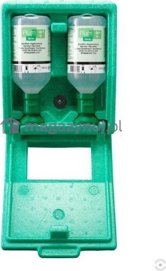 Topserw Zestaw naścienny, zamykany PLUM - roztwór do płukania oka