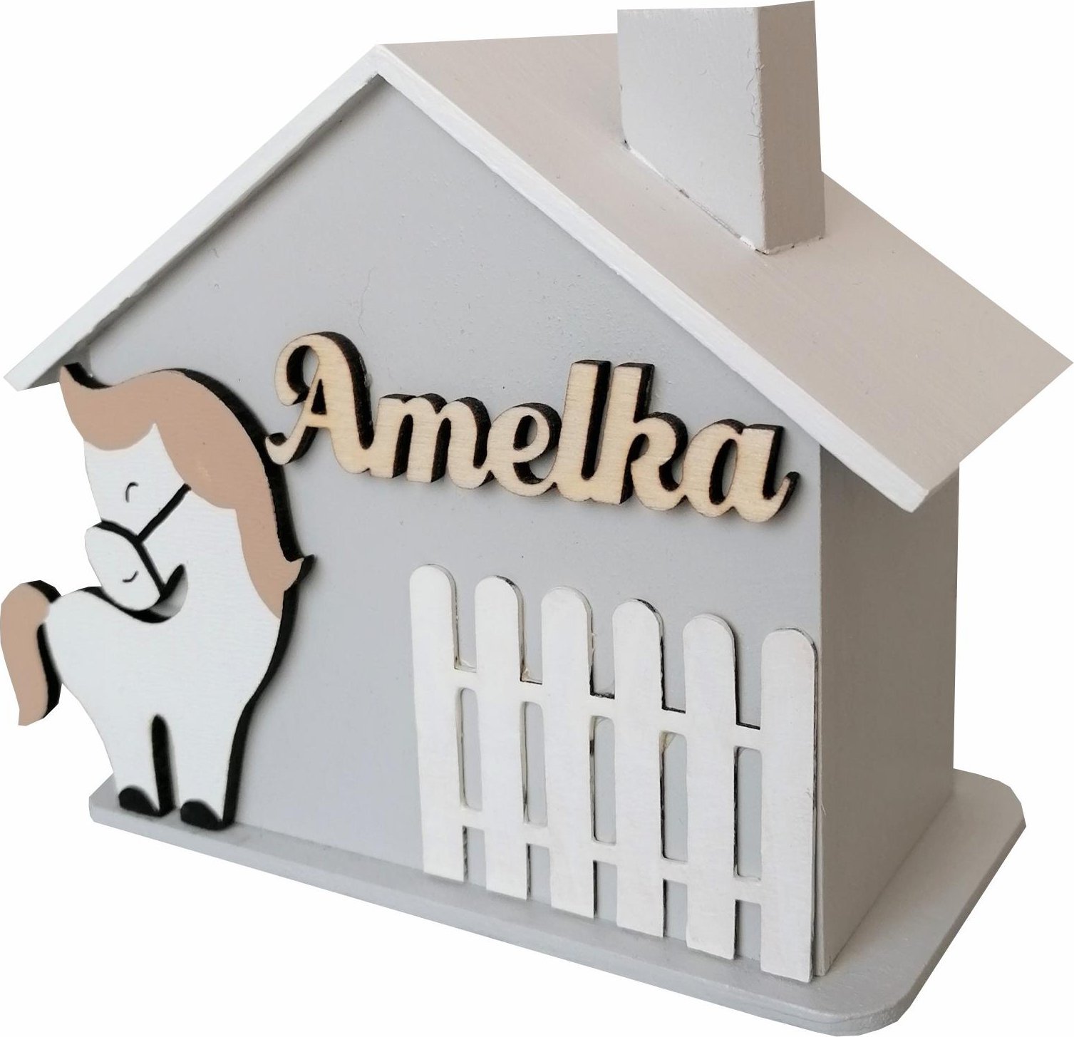 Prowansalska Manufaktura Skarbonka z imieniem nr 107