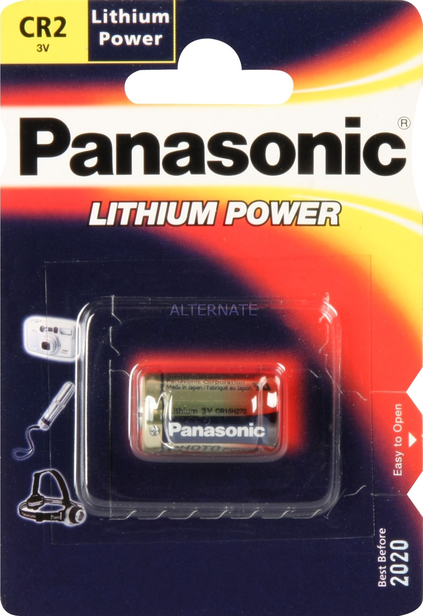 Panasonic Bateria Lithium Power CR2 1 szt.