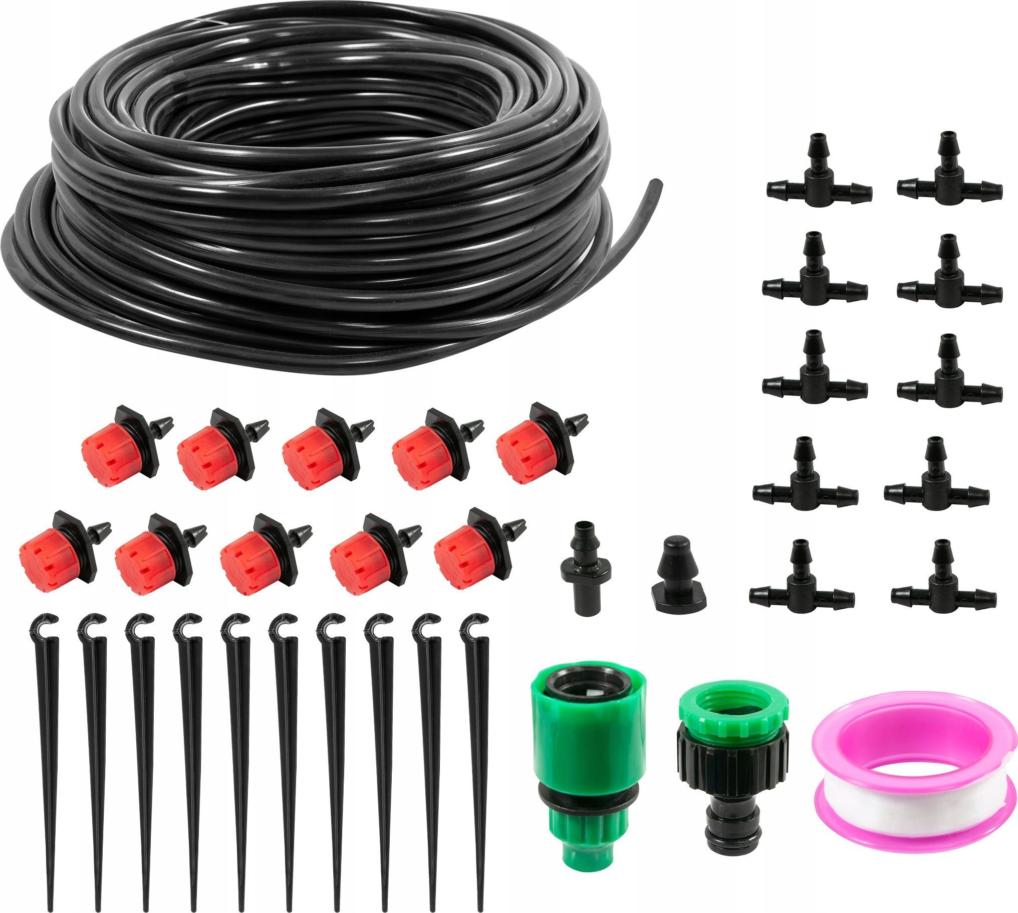 Fiskars Q42L2 ZESTAW DO NAWADNIANIA IRYGACJI 10M