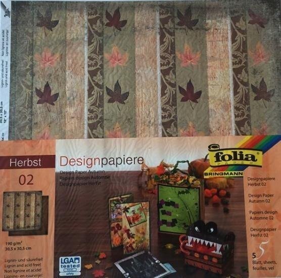 Penword Papier wzorniczy 190 g/m2 30,5x30,5cm 5 arkuszy