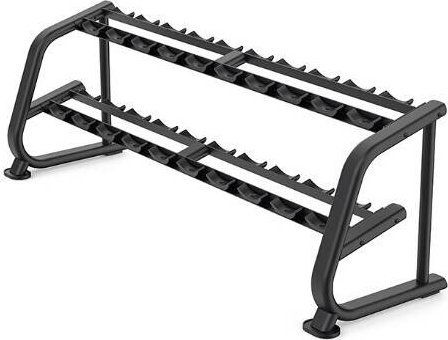 Gymost Stojak 2-poziomowy na hantle stalowy L110 Gymost