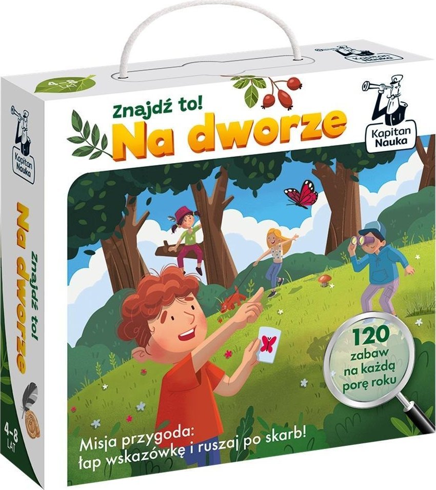 Kapitan Nauka. Znajdź to! Na dworze